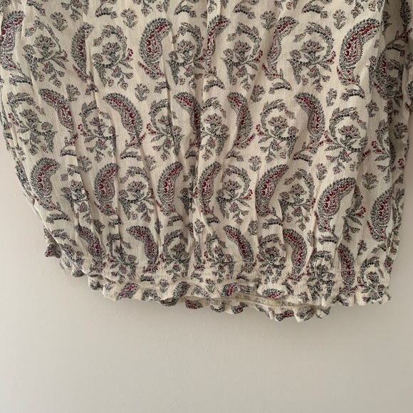 Paisley Peasant Top - Picture 4 of 4